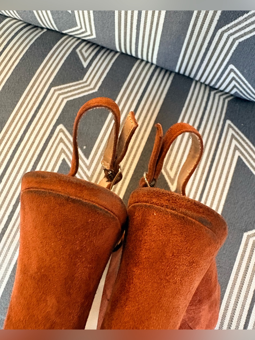 Steve Madden Tove Brown Suede Platform Open Toe Sandals Sandals Size 5.5 M - Picture 10 of 11